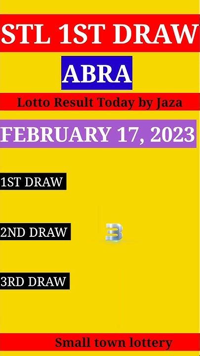 stl abra result today